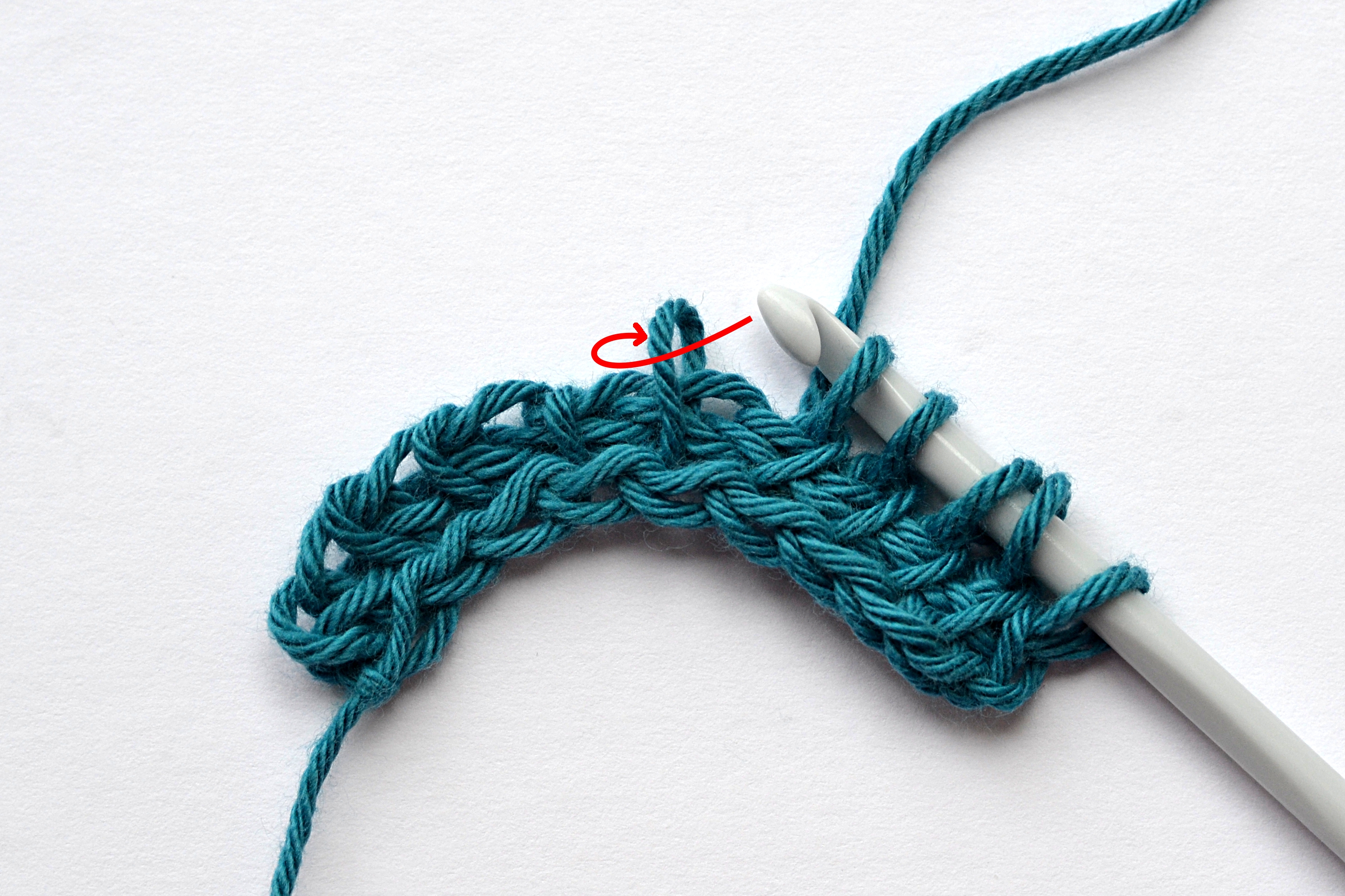 How To Crochet The Tunisian Simple Stitch - Crochet and Stitches