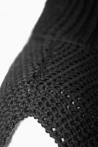 sleeveless crocheted top